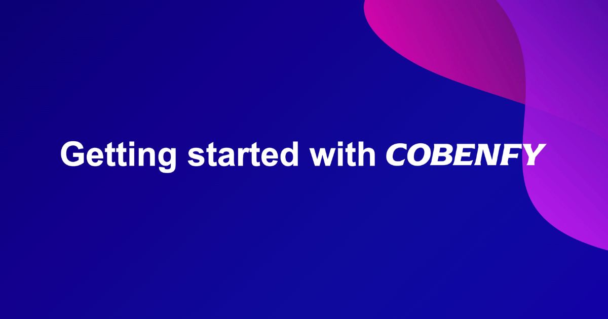 1200x630 Getting started with COBENFY