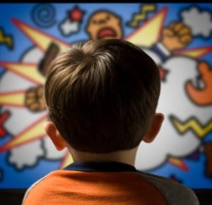 Child Watching Television